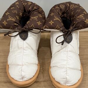 Louis Vuitton Puffer Boots